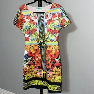 Karlie Floral Medium Dress